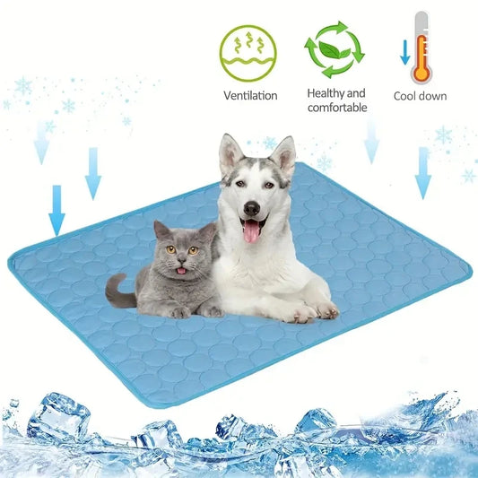 Extra Large Self-Cooling Dog & Cat Mat — Ice Pad for Big Dogs