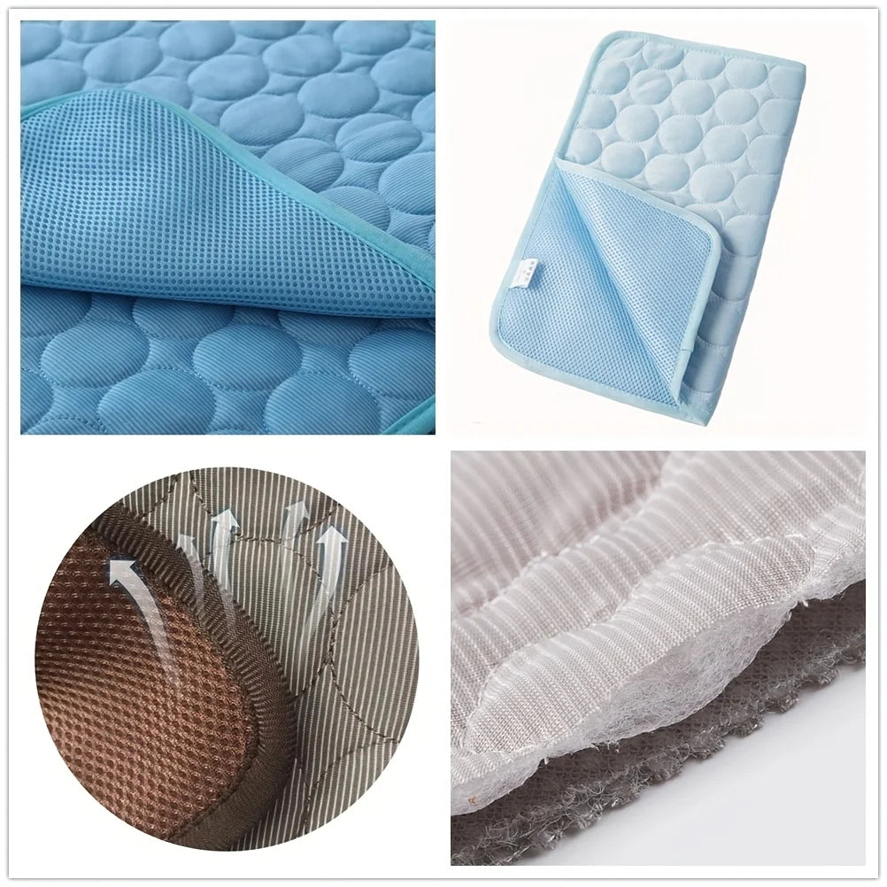 Extra Large Self-Cooling Dog & Cat Mat — Ice Pad for Big Dogs