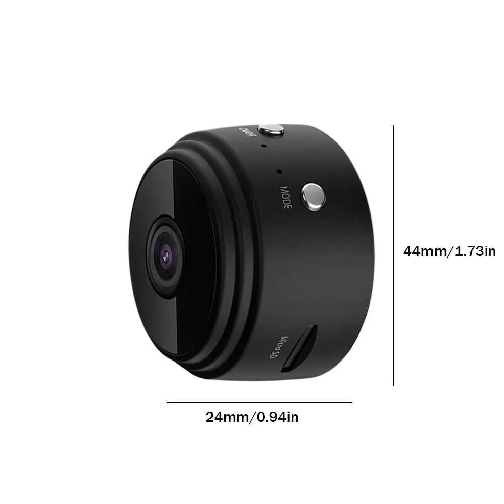 Wireless Camera HD 1080p Voice Video Recorder Night Vision USB Rechargeable Remote Viewing Strong Magnetic for Infants and Pets