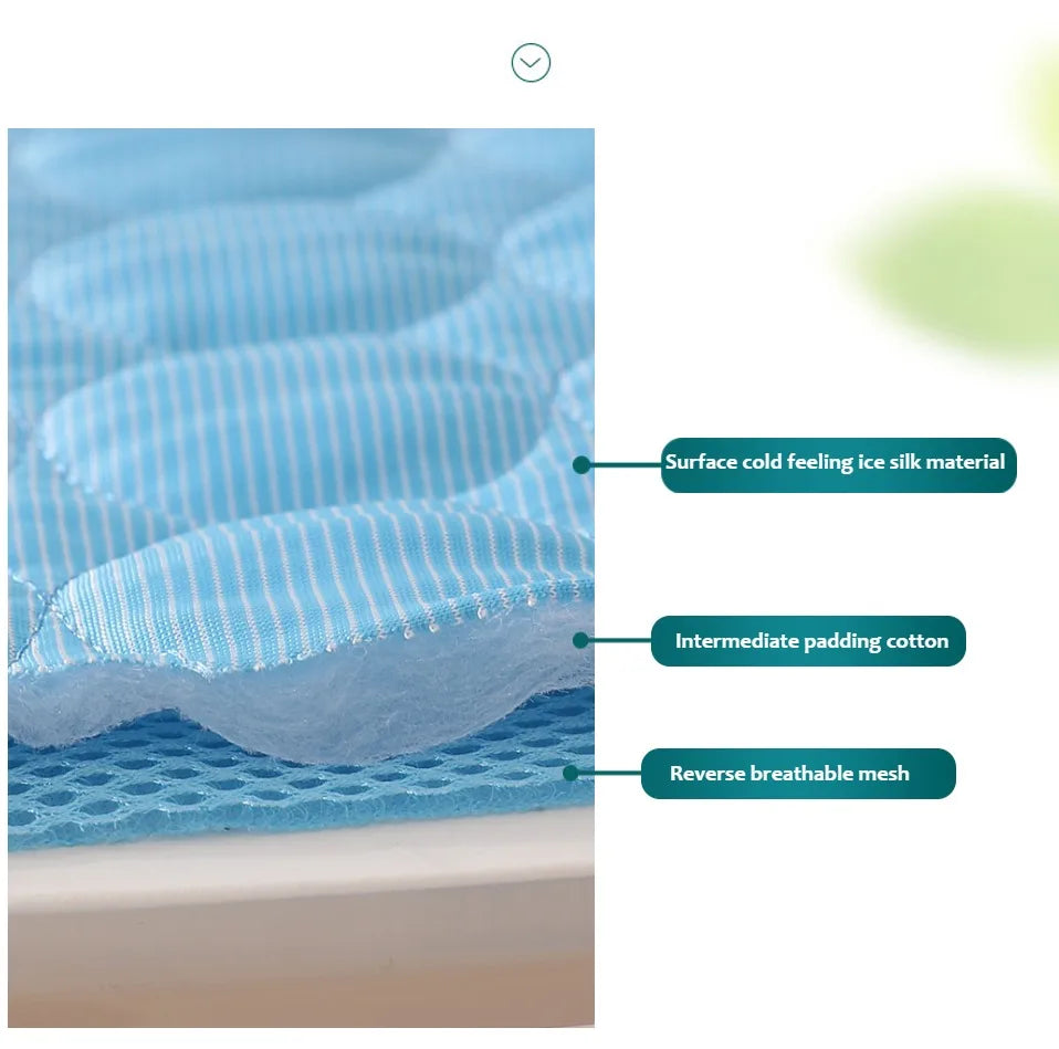 Extra Large Pet Self-Cooling Mat — Ice Pad for Dogs & Cats