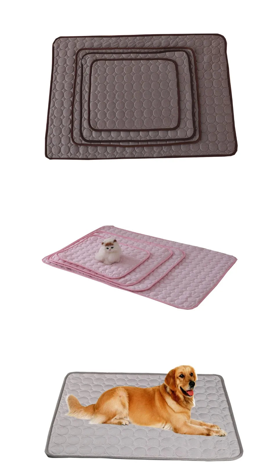 Extra Large Self-Cooling Dog & Cat Mat — Ice Pad for Big Dogs