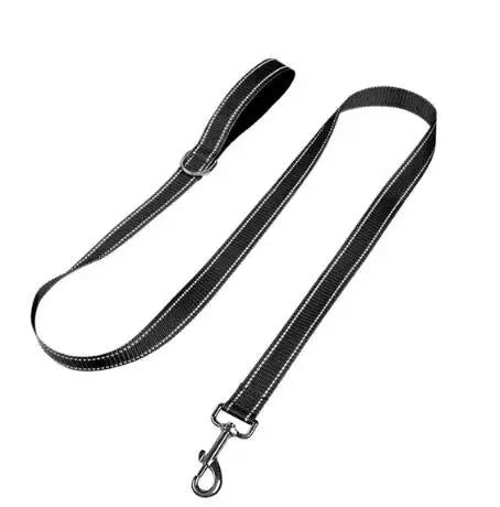 Reflective Dog & Cat Harness Lead Strap — Night Walking & Training, 1.2m / 1.5m / 1.8m