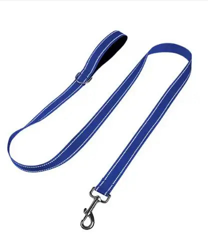 Reflective Night Safety Lead Strap for Dogs & Cats — Multiple Lengths & Colors