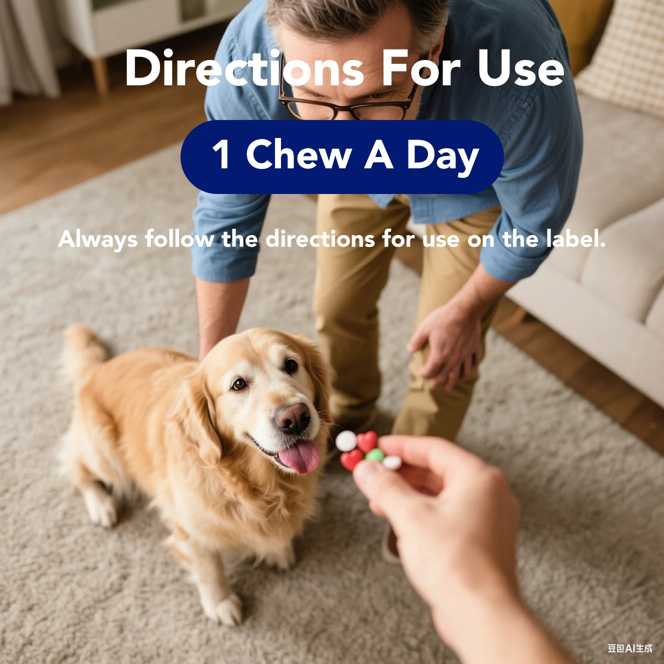 Dog Flea & Tick Prevention Chews — Allergy Relief, Anti-Itch & Skin Repair