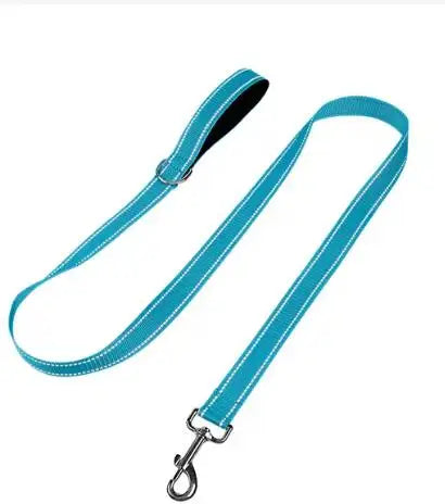 Reflective Dog & Cat Harness Lead Strap — Night Walking & Training, 1.2m / 1.5m / 1.8m