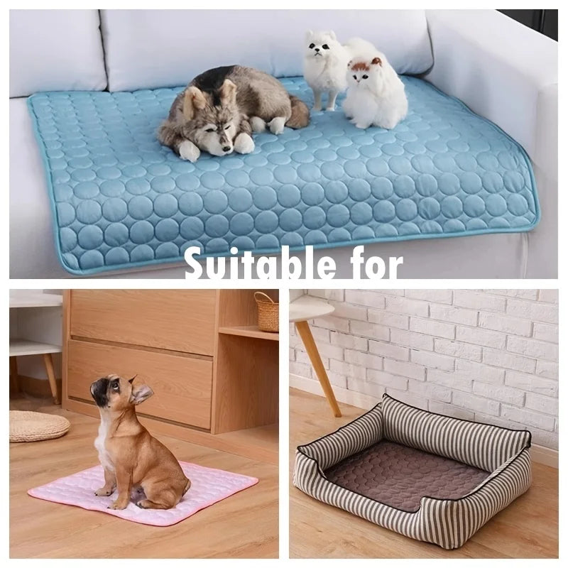 Extra Large Self-Cooling Dog & Cat Mat — Ice Pad for Big Dogs